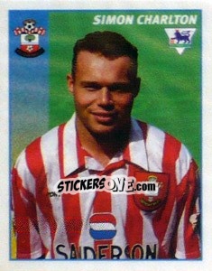 Sticker Simon Charlton - Premier League Inglese 1996-1997 - Merlin