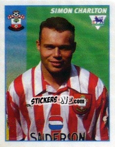 Cromo Simon Charlton - Premier League Inglese 1996-1997 - Merlin