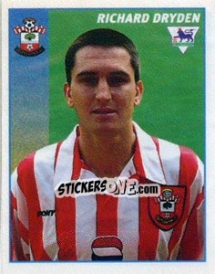 Cromo Richard Dryden - Premier League Inglese 1996-1997 - Merlin