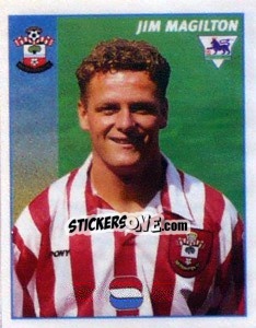 Cromo Jim Magilton - Premier League Inglese 1996-1997 - Merlin