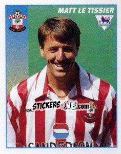 Sticker Matt Le Tissier - Premier League Inglese 1996-1997 n. 425 - Merlin
