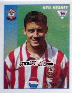 Cromo Neil Heaney - Premier League Inglese 1996-1997 - Merlin