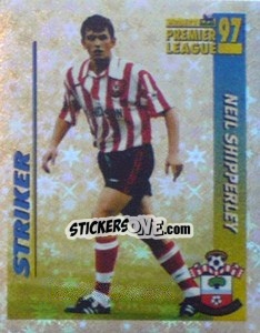 Sticker Neil Shipperley (Striker) - Premier League Inglese 1996-1997 n. 431 - Merlin