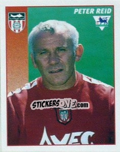 Figurina Peter Reid (Manager) - Premier League Inglese 1996-1997 - Merlin