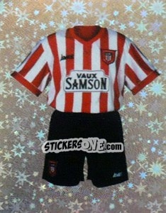 Figurina Home Kit - Premier League Inglese 1996-1997 - Merlin