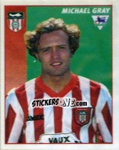 Sticker Michael Gray - Premier League Inglese 1996-1997 n. 447 - Merlin