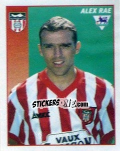 Sticker Alex Rae - Premier League Inglese 1996-1997 - Merlin