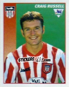 Sticker Craig Russell - Premier League Inglese 1996-1997 - Merlin