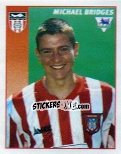 Sticker Michael Bridges - Premier League Inglese 1996-1997 - Merlin