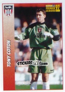 Figurina Tony Coton (Keeper) - Premier League Inglese 1996-1997 - Merlin