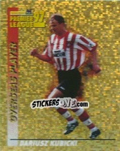 Cromo Dariusz Kubicki (Overseas Player) - Premier League Inglese 1996-1997 - Merlin