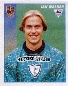 Figurina Ian Walker - Premier League Inglese 1996-1997 - Merlin