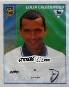 Figurina Colin Calderwood - Premier League Inglese 1996-1997 - Merlin