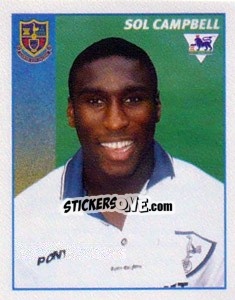 Sticker Sol Campbell - Premier League Inglese 1996-1997 n. 470 - Merlin