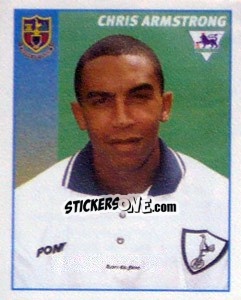 Sticker Chris Armstrong - Premier League Inglese 1996-1997 n. 479 - Merlin