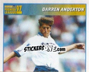 Figurina Darren Anderton (International Player - 1/2) - Premier League Inglese 1996-1997 - Merlin