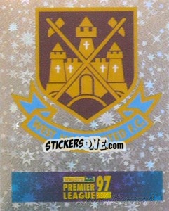 Sticker Club Emblem - Premier League Inglese 1996-1997 n. 486 - Merlin