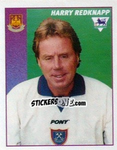 Figurina Harry Redknapp (Manager) - Premier League Inglese 1996-1997 - Merlin