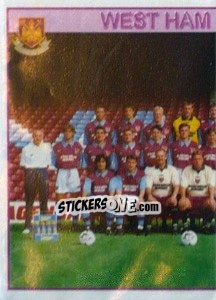 Cromo Team Photo (1/2) - Premier League Inglese 1996-1997 - Merlin