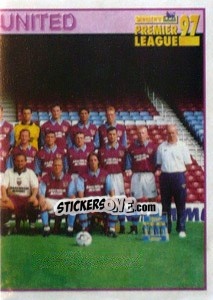 Sticker Team Photo (2/2) - Premier League Inglese 1996-1997 n. 490 - Merlin