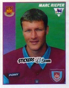 Sticker Marc Rieper - Premier League Inglese 1996-1997 n. 495 - Merlin