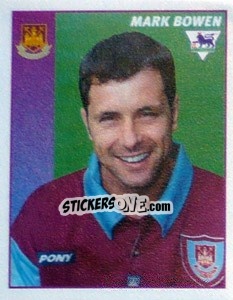 Sticker Mark Bowen - Premier League Inglese 1996-1997 - Merlin