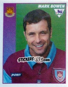 Cromo Mark Bowen - Premier League Inglese 1996-1997 - Merlin