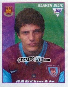 Sticker Slaven Bilic - Premier League Inglese 1996-1997 - Merlin