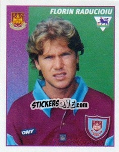 Sticker Florin Raducioiu - Premier League Inglese 1996-1997 n. 503 - Merlin