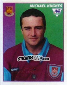 Sticker Michael Hughes - Premier League Inglese 1996-1997 n. 506 - Merlin