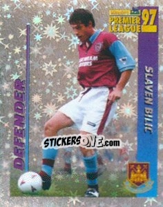 Cromo Slaven Bilic (Defender) - Premier League Inglese 1996-1997 - Merlin