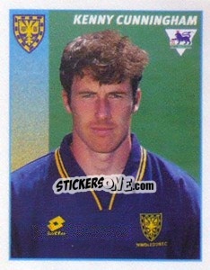 Sticker Kenny Cunningham - Premier League Inglese 1996-1997 - Merlin
