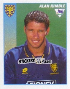 Sticker Alan Kimble - Premier League Inglese 1996-1997 - Merlin