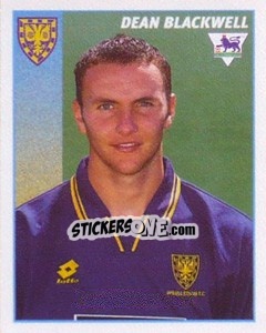 Sticker Dean Blackwell - Premier League Inglese 1996-1997 - Merlin