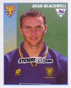 Figurina Dean Blackwell - Premier League Inglese 1996-1997 - Merlin