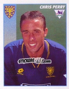 Sticker Chris Perry - Premier League Inglese 1996-1997 - Merlin