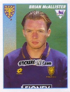 Sticker Brian McAllister - Premier League Inglese 1996-1997 - Merlin