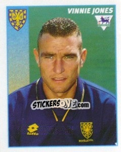 Sticker Vinnie Jones - Premier League Inglese 1996-1997 - Merlin