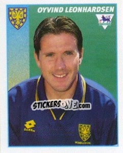 Figurina Oyvind Leonhardsen - Premier League Inglese 1996-1997 - Merlin
