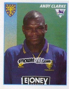 Sticker Andy Clarke - Premier League Inglese 1996-1997 n. 532 - Merlin