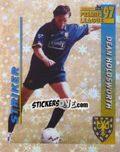 Sticker Dean Holdsworth (Striker) - Premier League Inglese 1996-1997 - Merlin