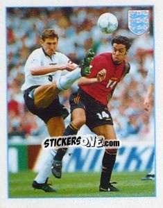 Sticker Tony Adams - Premier League Inglese 1996-1997 n. G - Merlin
