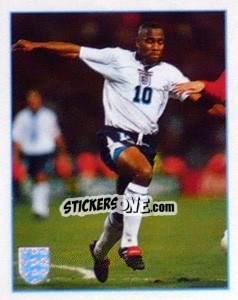 Sticker Les Ferdinand - Premier League Inglese 1996-1997 n. K - Merlin