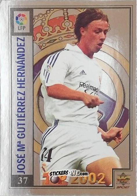 Figurina Guti - Top Liga 2001-2002 n. 37 - Mundicromo