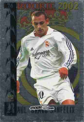 Figurina Raul Bravo - Top Liga 2001-2002 n. 76 - Mundicromo