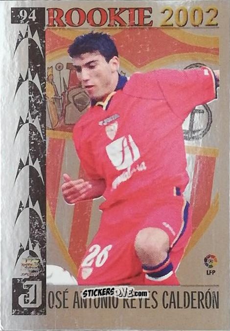 Figurina Reyes - Top Liga 2001-2002 n. 94 - Mundicromo