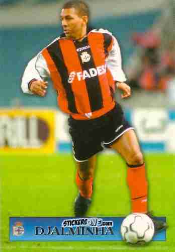 Figurina Djalminha - Top Liga 2001-2002 n. 120 - Mundicromo