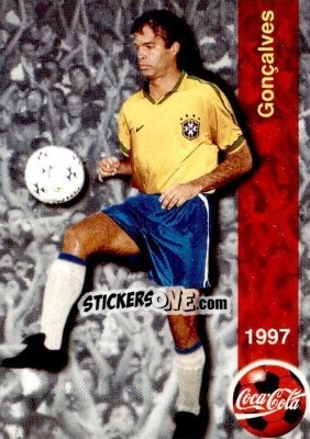 Sticker Goncalves - Seleção Do Brasil 1997 - Panini