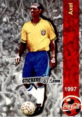 Cromo Axel - Seleção Do Brasil 1997 - Panini