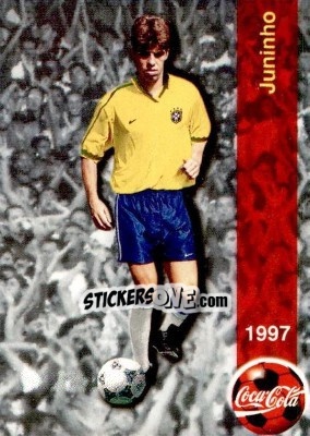 Sticker Juninho - Seleção Do Brasil 1997 - Panini